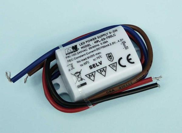 %0,70A/2,5-4,2V/3,0W STP DRIVER LED