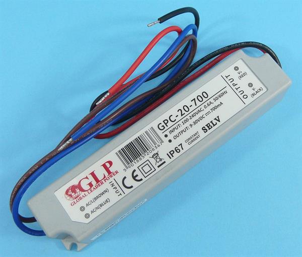 %0,70A/9-30V/20W STP DRIVER LED