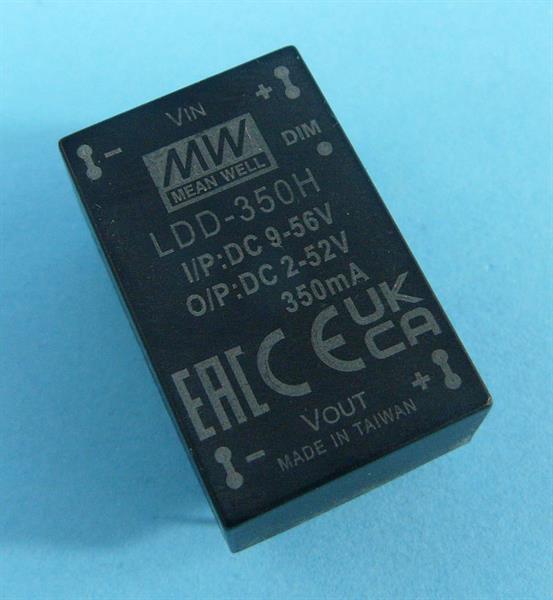 LDD-350-H DC/DC 9-58V/2-52V/0,35A