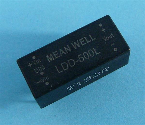 LDD-500-L DC/DC 9-36V/2-32V/0,50A