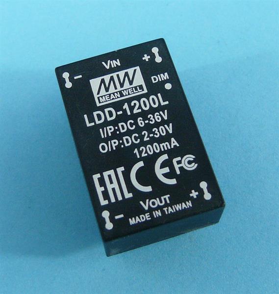 LDD-1200-L DC/DC 6-36V/2-30V/1,20A