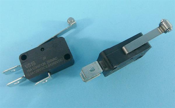 VS-15N06-1C 6,3mm MIKROPRZEŁ.15A/250VAC#